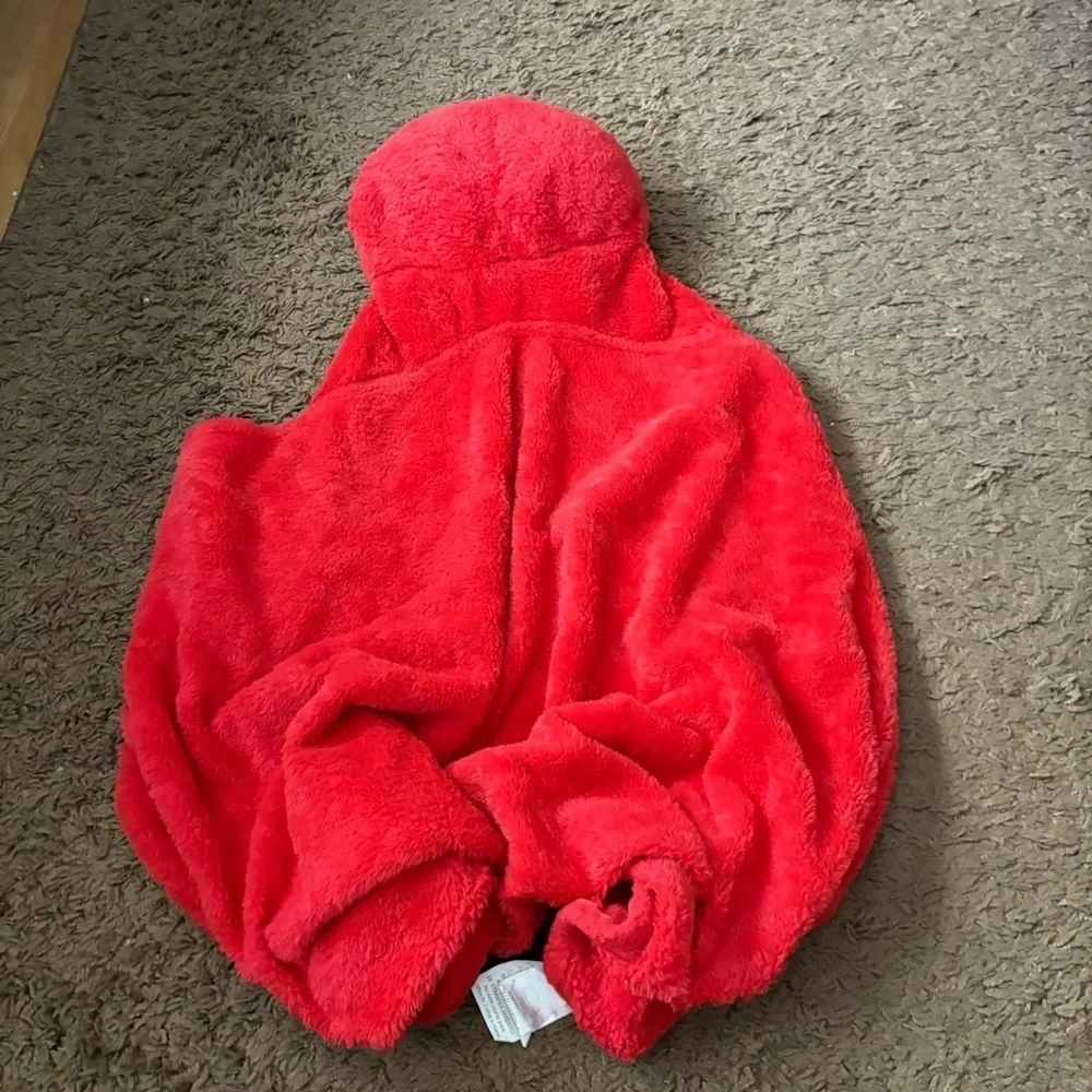Spider-Man Hooded Blanket Super Soft Fluffy Fleece Kids Red